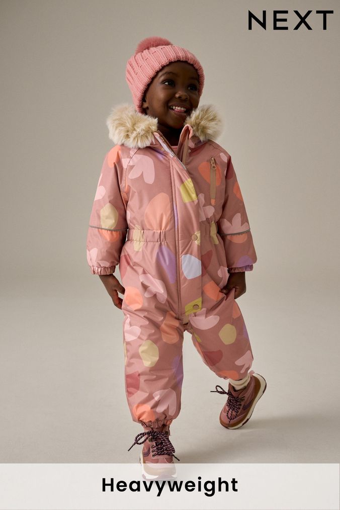 Newborn girl snowsuit cheap