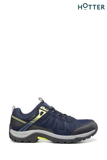 Hotter Blue Regular Fit Expedition WP Lace-Up Shoes (K75892) | £99