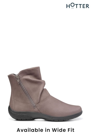 Hotter Natural Whisper Zip Fasting Boots (K75930) | £99