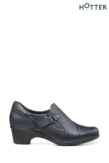 Hotter Blue Barnet Slip-On Shoes (K75942) | £89