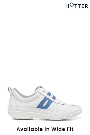 Hotter White Regular Fit Leanne II Lace-Up Shoes (K75950) | £89