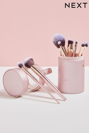 10 Piece Makeup Brush Set and Travel Case (K76007) | £26