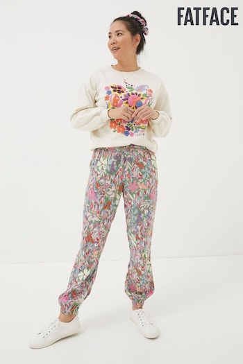 FatFace Multi Lyme Expressive Floral Trousers (K76066) | £42