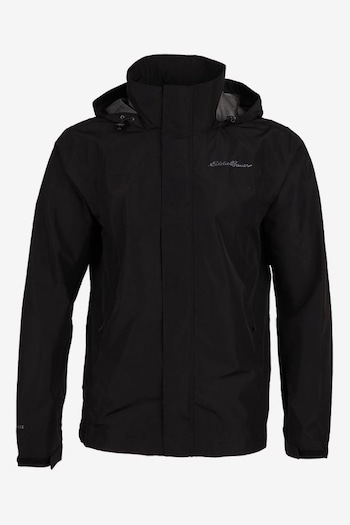 Eddie Bauer Black Packable Rainfoil Jacket (K76101) | £70