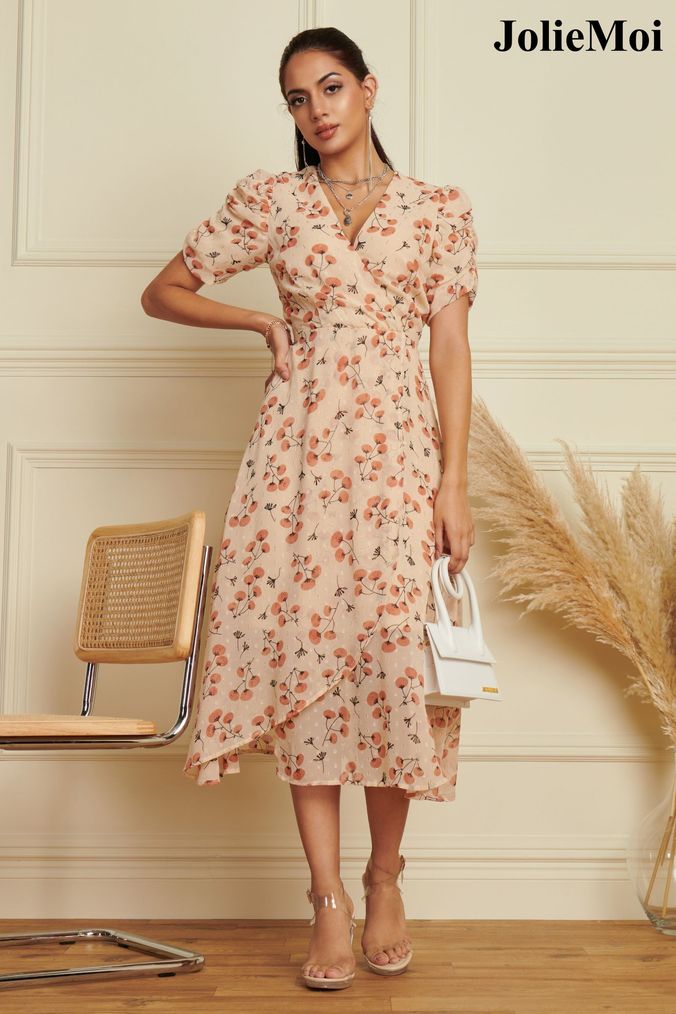 Nude a line dress best sale