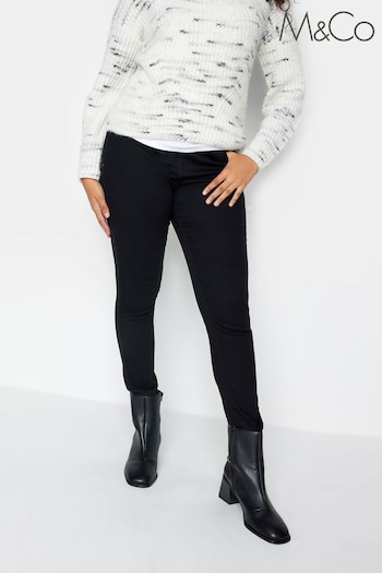 M&Co Black Mid Wash Skinny Jeans (K76260) | £29