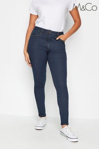 M&Co Blue Skinny Jeans (K76317) | £29