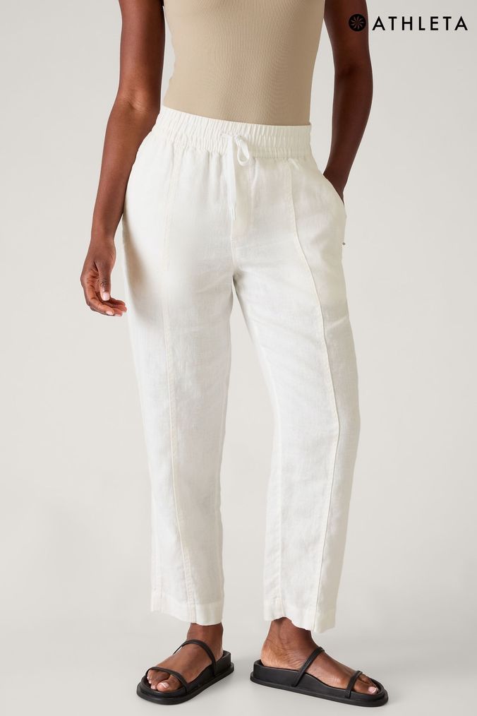 Athleta white pants discount