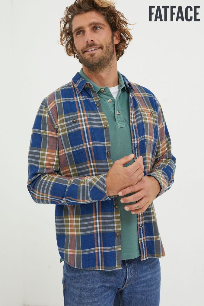 Fat face denim new arrivals shirt
