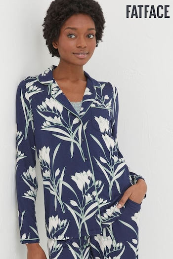 FatFace Blue Spring Blooms Jersey Nightshirt (K76482) | £29.50