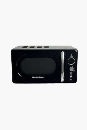 Hamilton Beach Black 20 Litre Retro Microwave (K76536) | £100