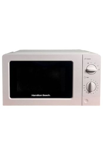 Hamilton Beach White 20 Litre Microwave With Glass Door (K76568) | £80