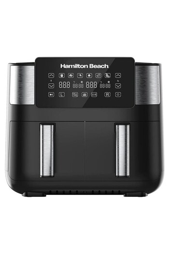 Hamilton Beach Black HealthyCook 8L Dual Air Fryer (K76584) | £129