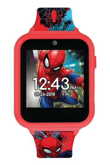 Peers Hardy Red Disney Marvel Spiderman Multicoloured Silicon Strap Watch (K76724) | £40