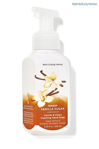 Bath & Body Works Warm Vanilla Sugar Gentle and Clean Foaming Hand Soap 8.75 fl oz / 259 mL (K76988) | £10