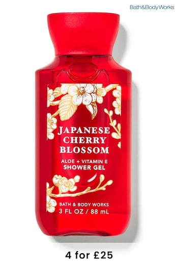 April Top Picks Japanese Cherry Blossom Travel Size Shower Gel 3 fl oz / 88 mL (K76990) | £9