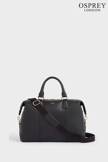 OSPREY LONDON The Adaline Leather Weekender Bag (K77063) | £249