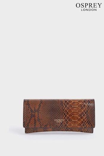 Osprey London The Ludlow Leather Glasses Brown Case (K77086) | £49