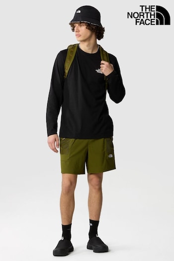 The North Face Black Mens Long Sleeve Simple Dome T-Shirt (K77136) | £30