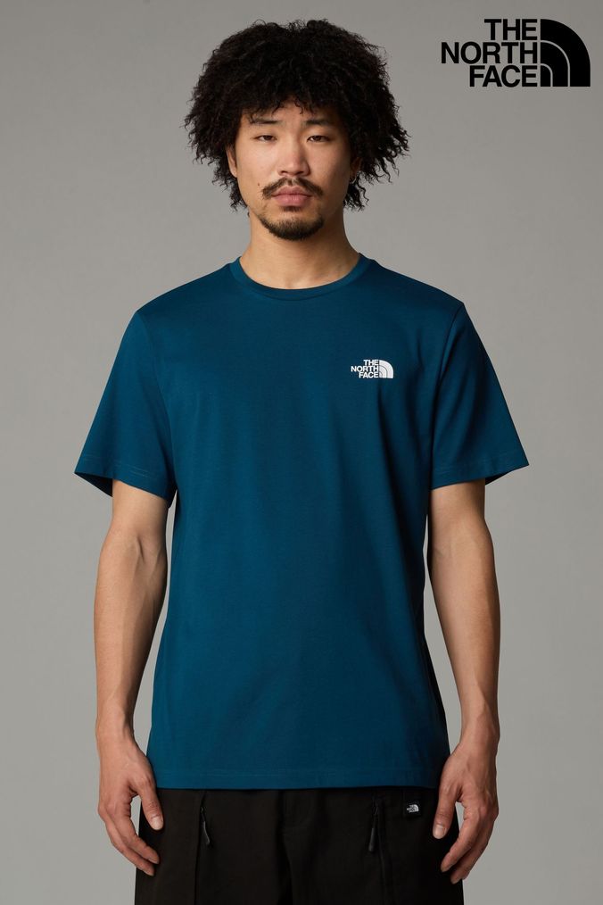 North face mens t shirt slim fit shop