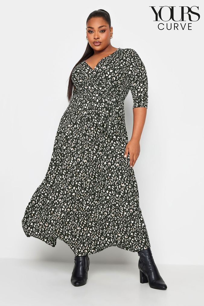 Yours leopard best sale print dress