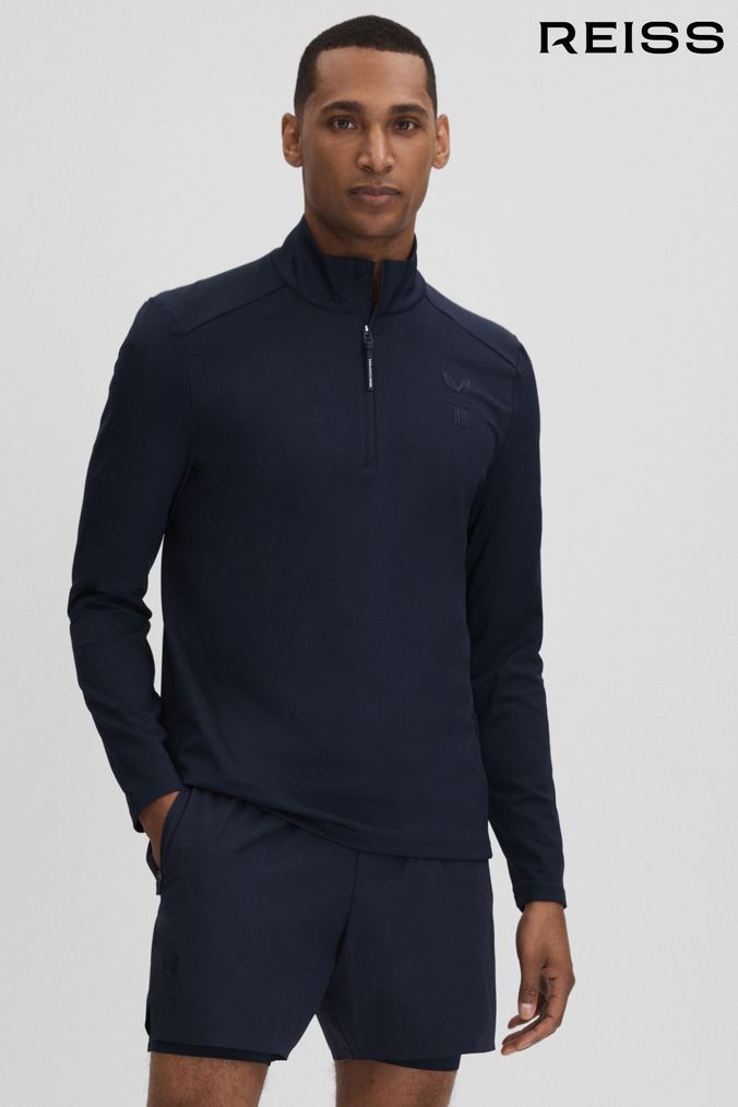 Mens Sports Jumpers Mens Sports Zip Crew Neck Jumpers Next