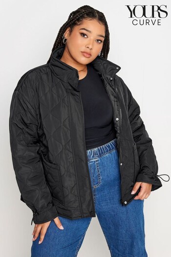 Yours Curve Black Short Onion Jacket (K77666) | £55