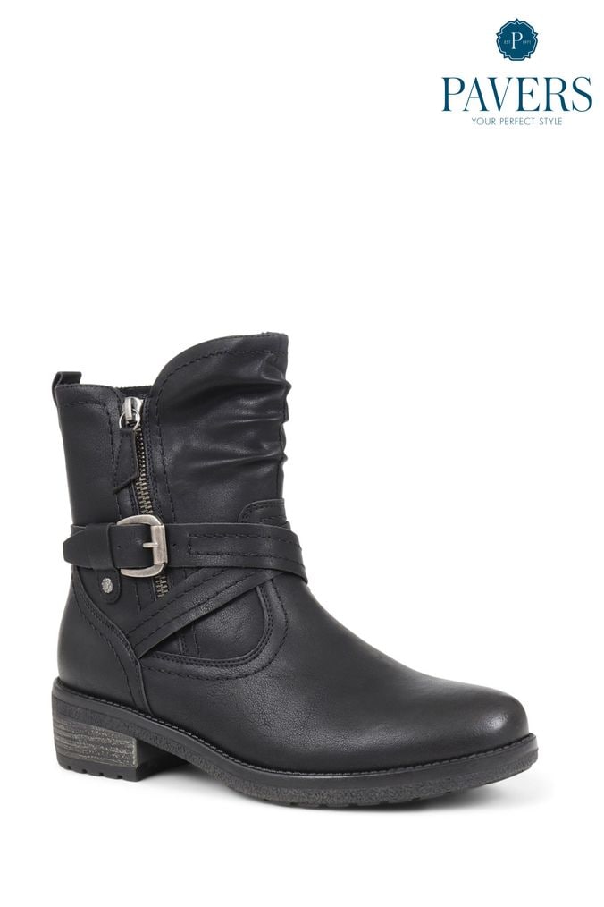 Buy Women s Pavers Biker Ankle Footwear Online Next UK