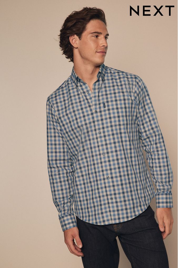 Men s Shirts Fitted Shirts Next UK