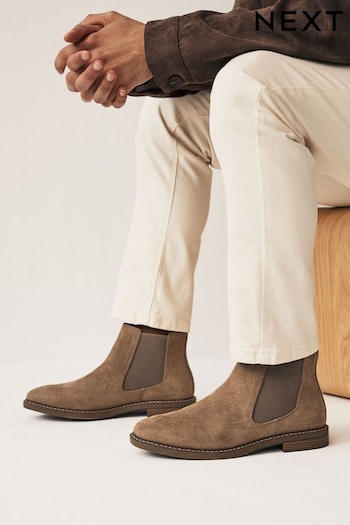 Taupe Chelsea Boots talla (K78098) | £45