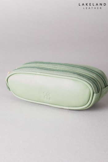 Lakeland Leather Green Double Glasses Case (K78105) | £25