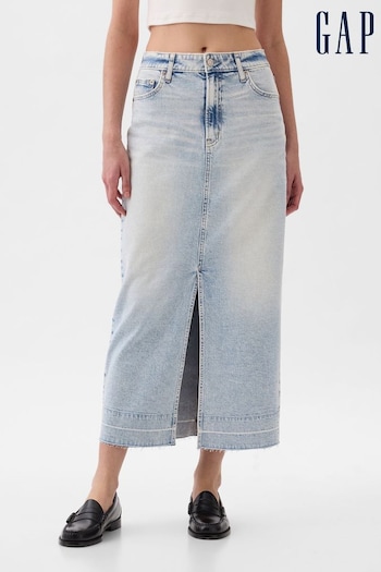 Gap Blue Denim Maxi Skirt (K78139) | £45
