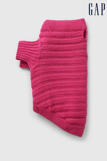 Gap Pink Crochet Pet Jumper (K78168) | £30