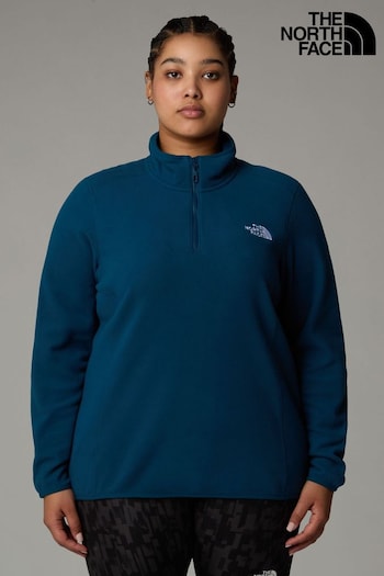 The North Face Blue The North Face Curve Glacier Fleece (K79173) | £60