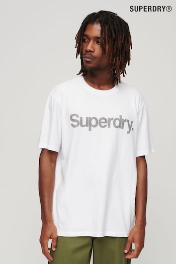 Superdry White City Loose T-Shirt (K79329) | £30