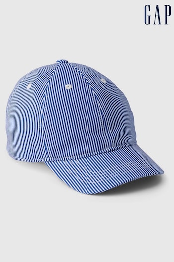 Gap White Kids Deni Baseball Hat (K79351) | £10