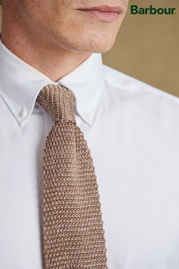 Barbour® Neutral Knitted Tie (K79416) | £45