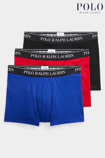Polo Ralph Lauren Classic Stretch-Cotton Boxers 3-Pack (K79422) | £45