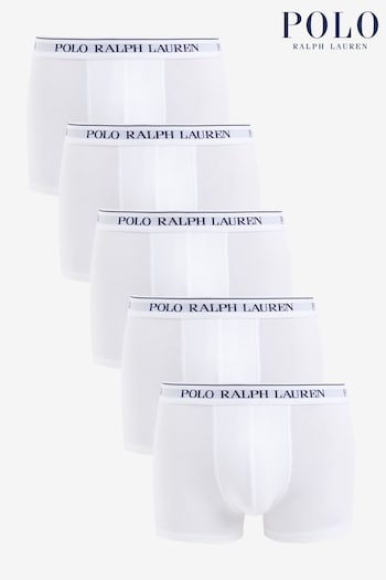 Polo Ralph Lauren Classic Stretch Cotton Boxers 5-Pack (K79453) | £70