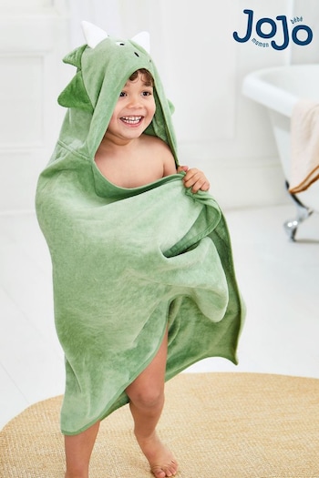 JoJo Maman Bébé Green Large Hooded Towel (K79463) | £22.50