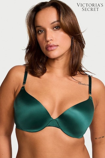 Victoria's Secret Green Mystique Smooth Icon Push Up Demi Bra (K79817) | £45