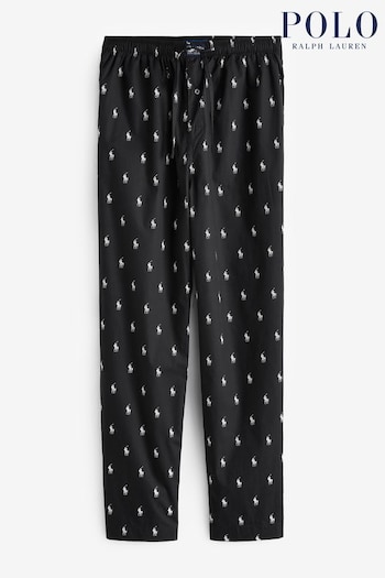 Polo Kinflat Ralph Lauren Signature Pony Cotton Pyjama Trousers (K79821) | £65