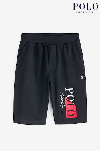 Polo Ralph Lauren Logo Cotton Lounge Shorts (K79853) | £65