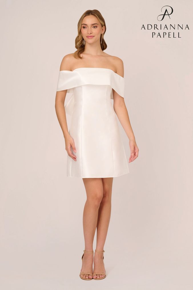 White Bardot Off Shoulder Dresses Casual Partywear Dresses Next