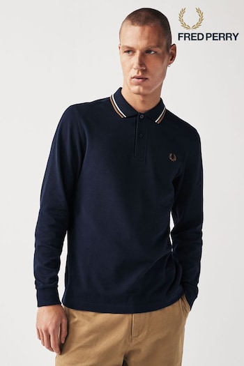 Fred Perry Mens Twin Tipped Polo Saw Shirt (K80116) | £90