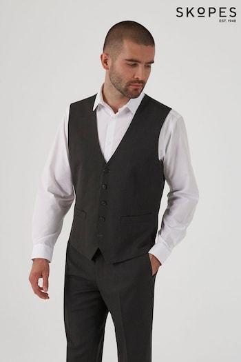 Skopes Grey Romulus Sustainable Suit: Waistcoat (K80780) | £45