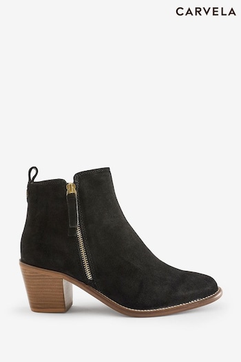 Carvela Secil Black Boots wool-lined (K80942) | £159