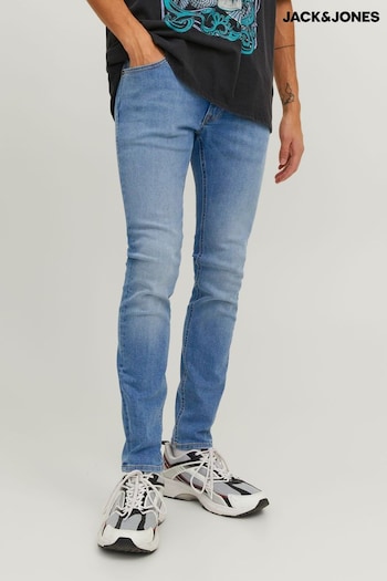 JACK & JONES Blue Skinny Fit Liam Jeans Decor (K81243) | £30