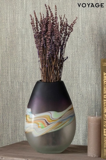 Voyage Maison Amethyst Lucius Hand-Blown Glass Vase (K81378) | £50