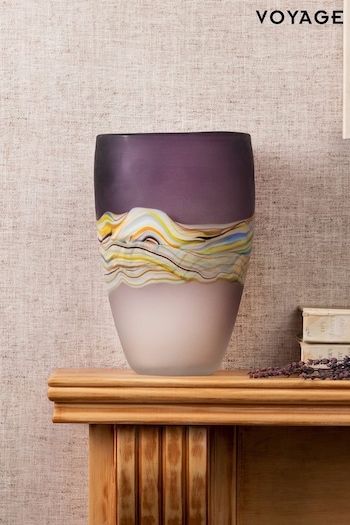 Voyage Maison Amethyst Marcellus Hand-Blown Glass Vase (K81385) | £56
